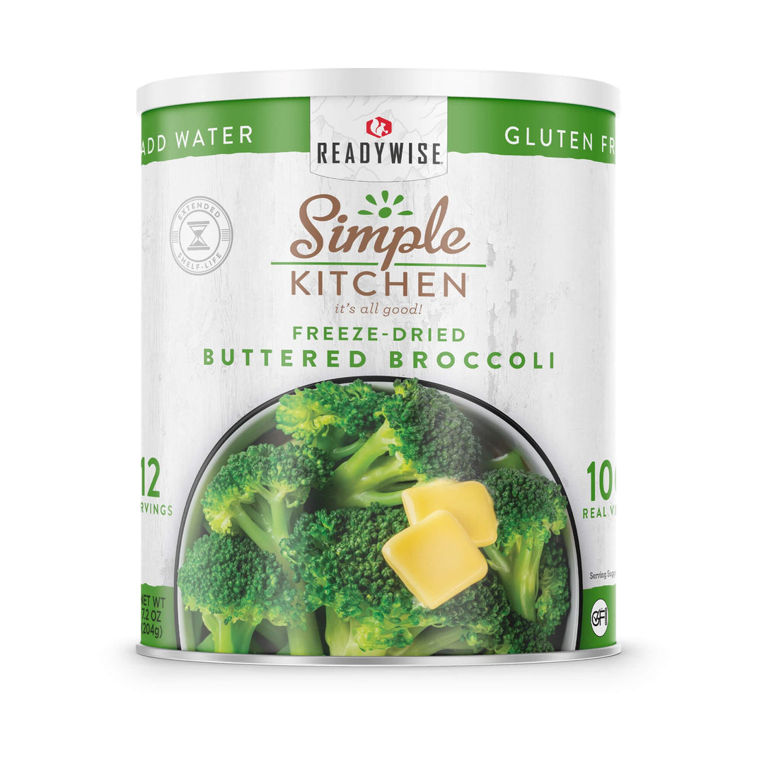 Simple Kitchen D Buttered Broccoli - 20 Serving Can