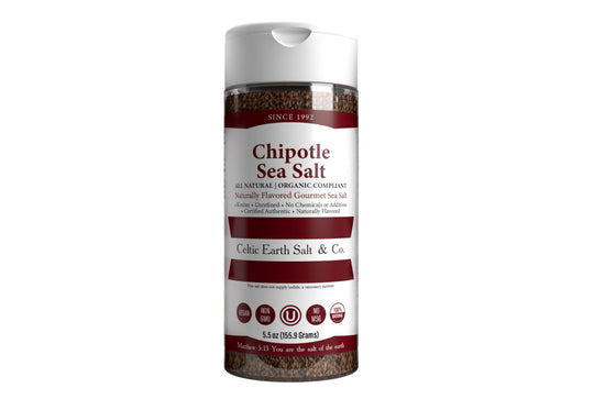 Chipotle Flavored Sea Salt All Natural Organic 82+ Minerals
