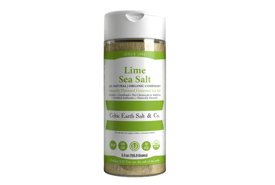 Lime Flavored Sea Salt All Natural Organic 83+ Minerals