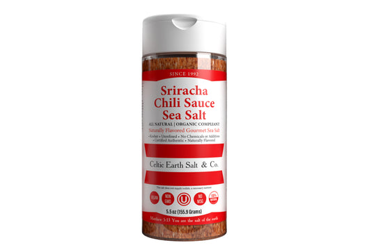 Sriracha Chili Sauce Flavored Sea Salt All Natural Organic 84+ Minerals