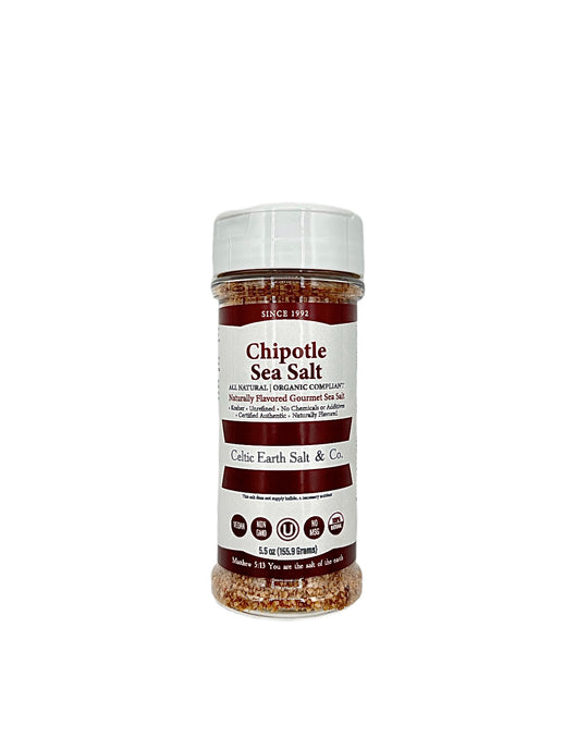 Chipotle Flavored Sea Salt All Natural Organic 82+ Minerals