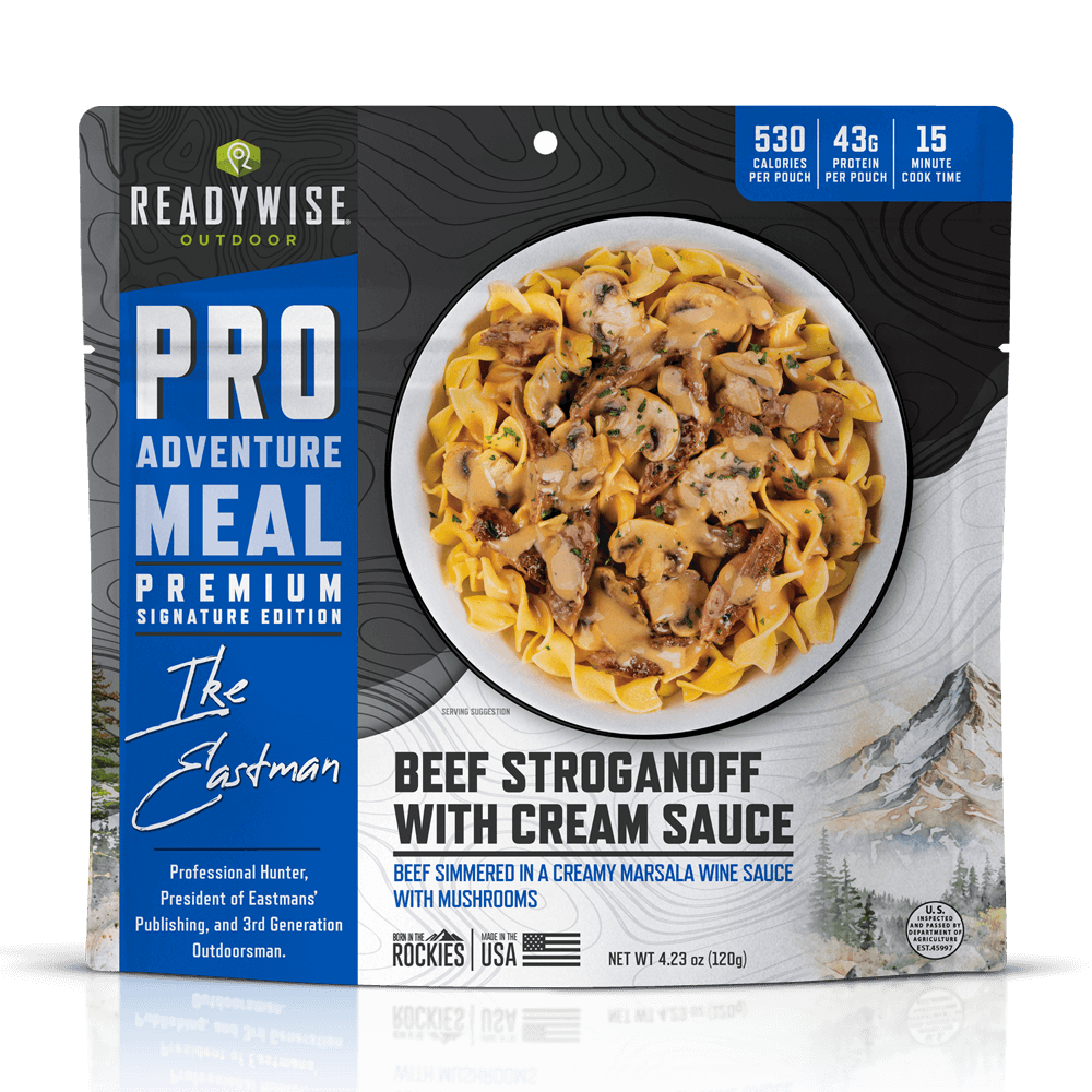 6 CT ReadyWise Pro Adventure Meal Beef Stroganoff with Mushroom Cream Sauce