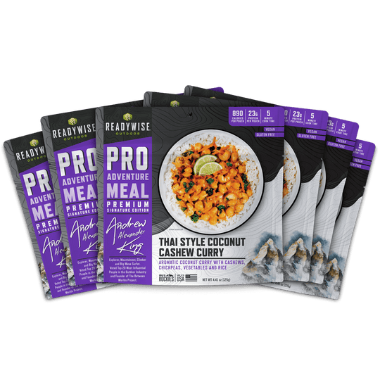 6 CT ReadyWise Pro Adventure Meal Thai Coconut Cashew Curry
