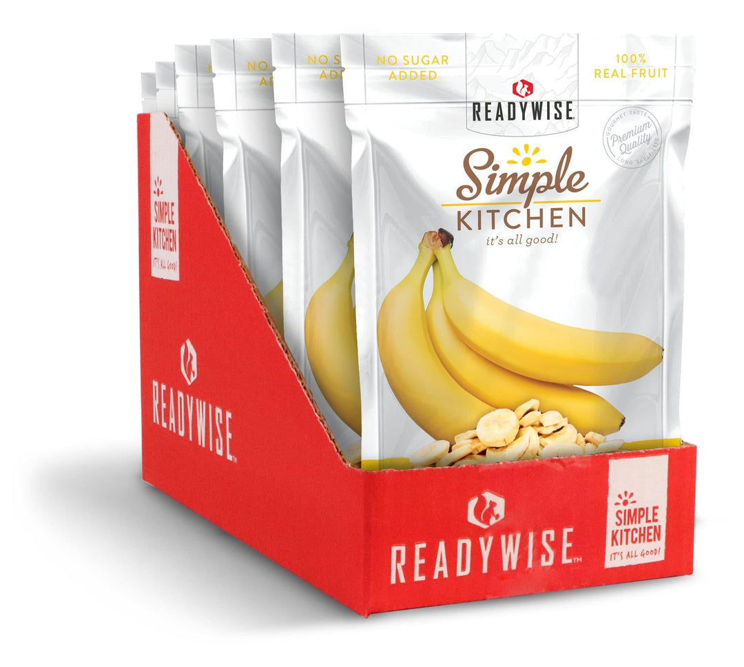6 CT Case Simple Kitchen Bananas