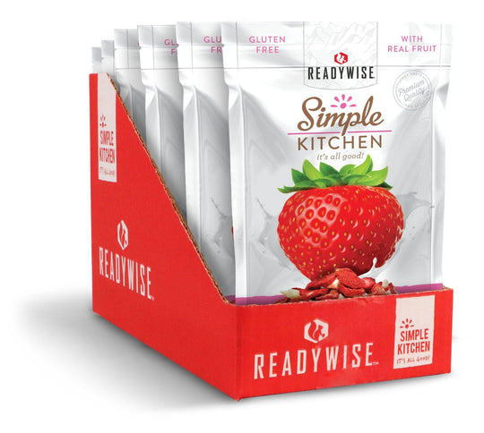 6 CT Case Simple Kitchen Strawberries & Yogurt